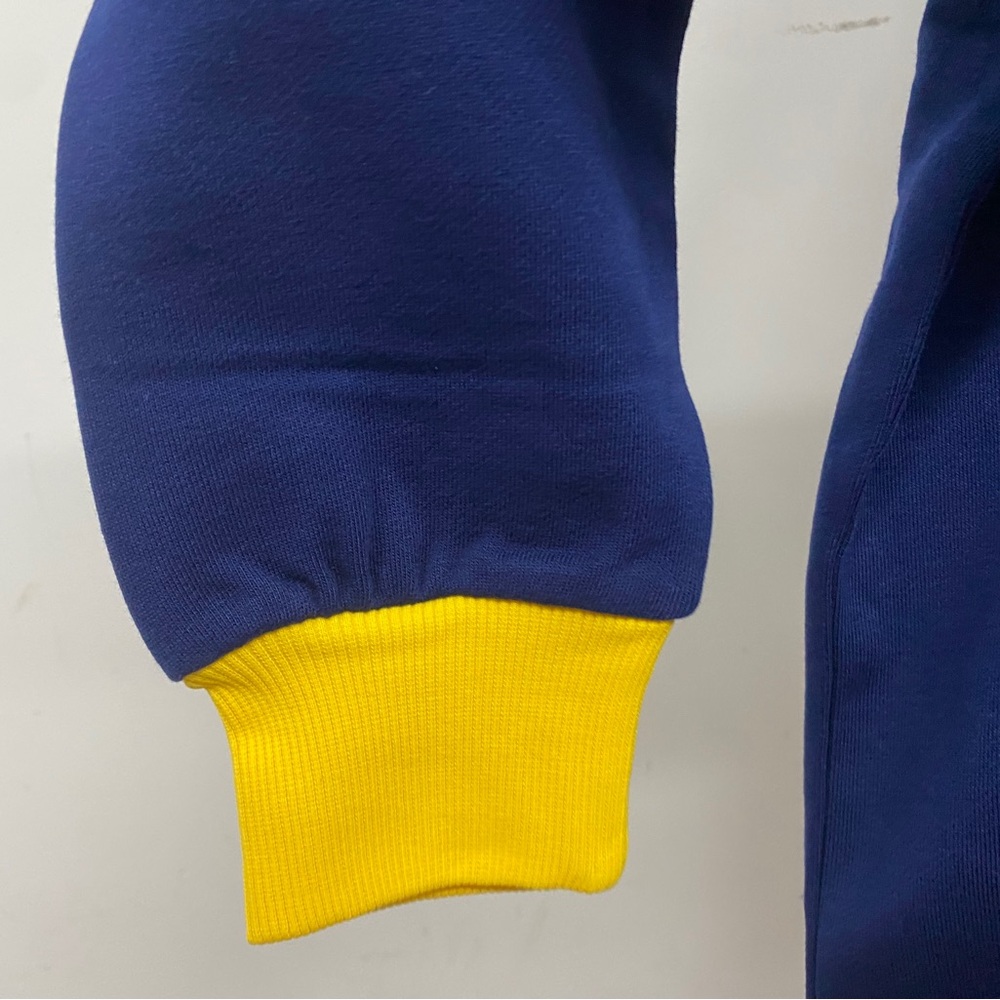 Parke Dark Blue Round-neck Long-sleeved Sports Jacket - Picture 7 of 7